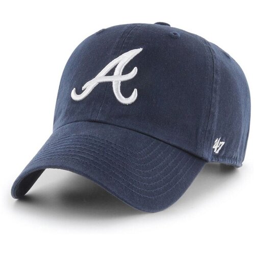 47 Brand Kape s &amp;scaron;iltom Atlanta Braves Bela Slike