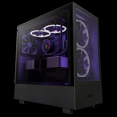 NZXT CASE H5 FLOW BLACK