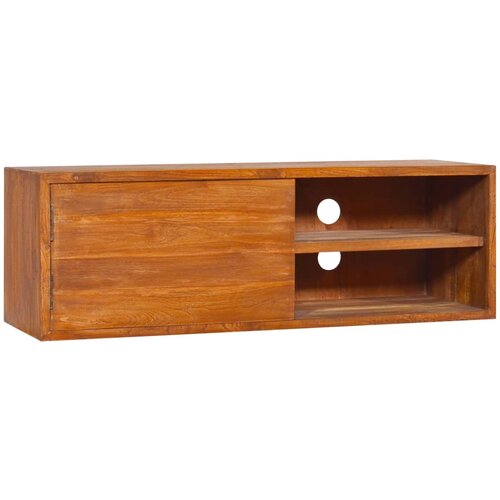 Furnova Stenska TV omarica 90x30x30 cm trdna tikovina, (21924199) Cene