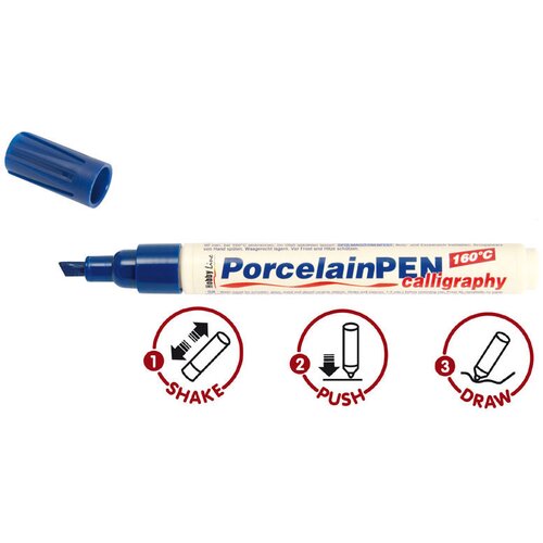 Flomaster za porcelan BRILLIANT | Black Slike