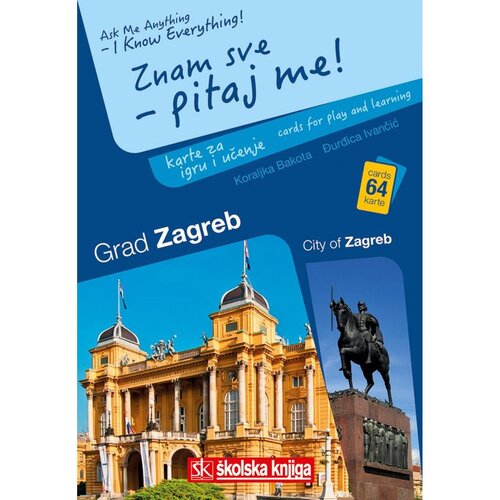 Školska knjiga ZNAM SVE - PITAJ ME!/ASK ME ANYTHING - I KNOW EVERYTHING, karte za igru i učenje - Koraljka Bakota, Đurđica Ivančić Cijene