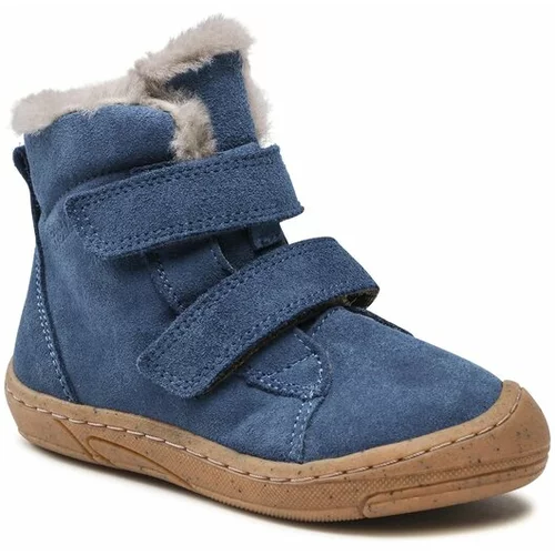 Froddo Zimski škornji Minnie Suede Velcro G2110126-6 S Modra