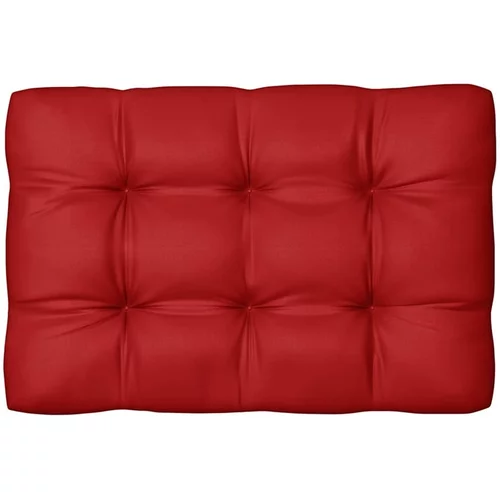  Blazina za kavč iz palet rdeča 120x80x10