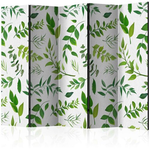  Paravan u 5 dijelova - Green Twigs II [Room Dividers] 225x172 Slike