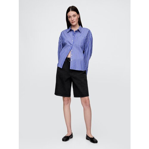 GAP Denim Shorts Mid Rise Longline - Women&amp;#039;s Slike