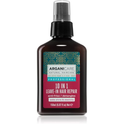 Arganicare Keratin 10 In 1 Leave-In Hair Repair obnovitveni serum proti krepastim lasem 150 ml Cene