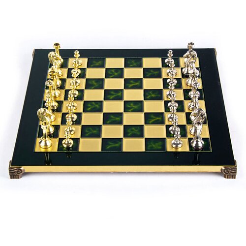  &amp;Scaron;ah Komplet - Metal Klasik Zeleni 36cm Slike