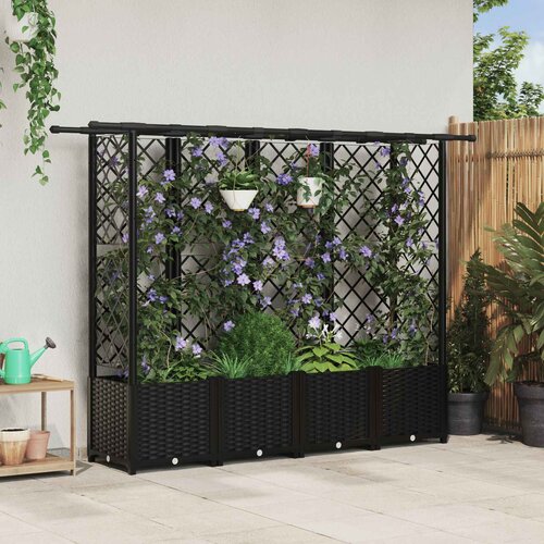  Povi&scaron;eni krevet s mrežom i krovom Crna 202 x 40 x 138 cm PP Cijene