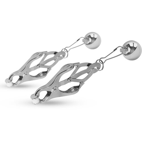 Easytoys Fetish Collection Japanese Clover Clamps With Weights Cene