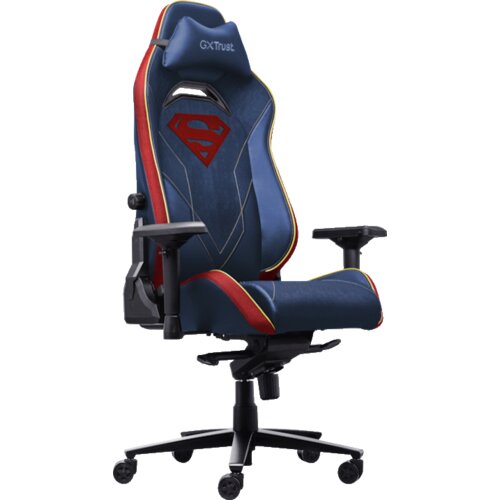 Trust stolica GXT721SM superman ruya pro gaming/crna Slike