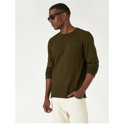 Koton Sweater - Khaki - Slim fit Slike