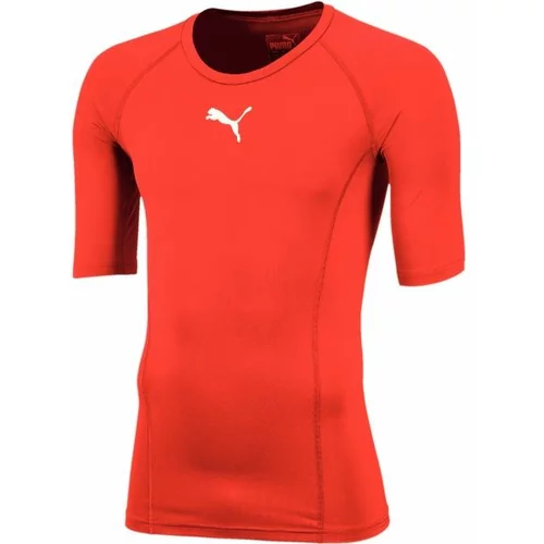 Puma LIGA BASELAYER TEE SS Muška funkcionalna majica, crvena, veličina