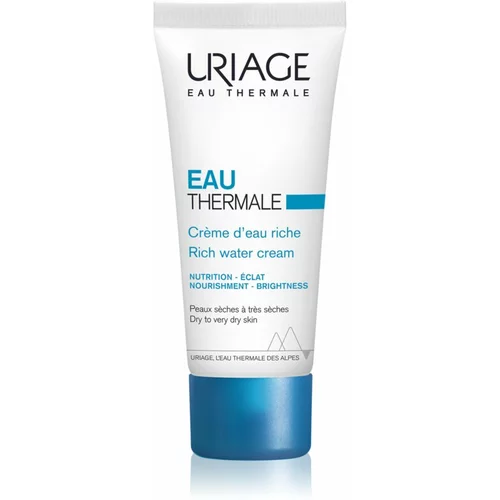 Uriage Eau Thermale Rich Water Cream hranjiva i hidratantna krema za suhu i vrlo suhu kožu lica 40 ml