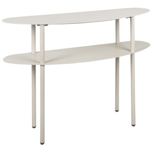 Leitmotiv Sivi metalni pomoćni stol 28x90 cm Riqueza &ndash; Cijene