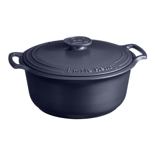 Emile henry Caserola Sublime keramicka okrugla 6.5l indigo Cene