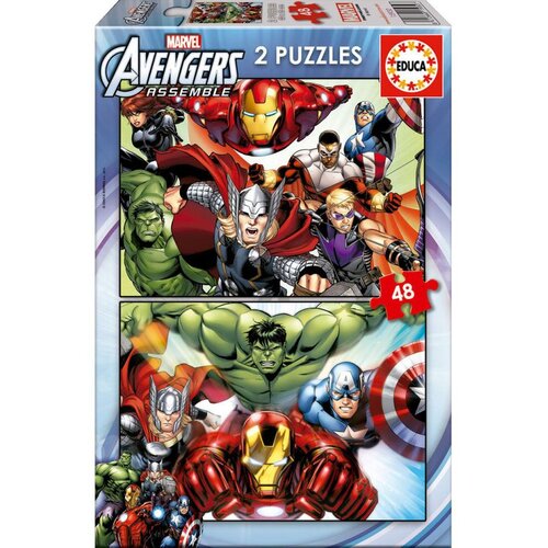 Educa borras Marvel Avengers Puzzle 2x48 Dijelova Cene