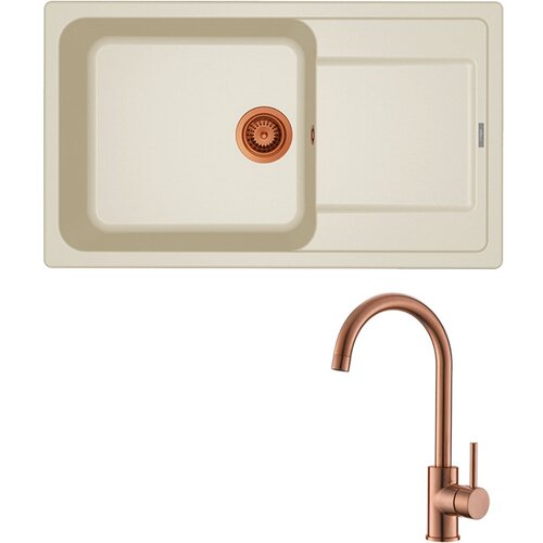 ELLECI Set Life 410 + slavina Vida Bakar/Bianco Antico Cijene