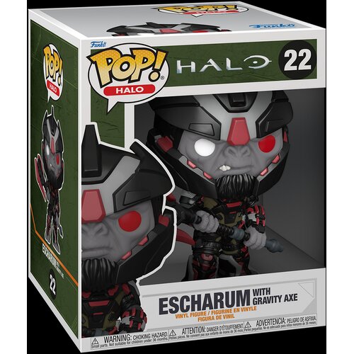 Funko Pop Super Halo Infinite Escharum with Axe Cene