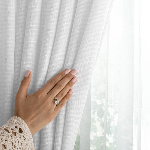 Restilo Bijela zavjesa 140x270 cm Valeta &amp;ndash; Slike