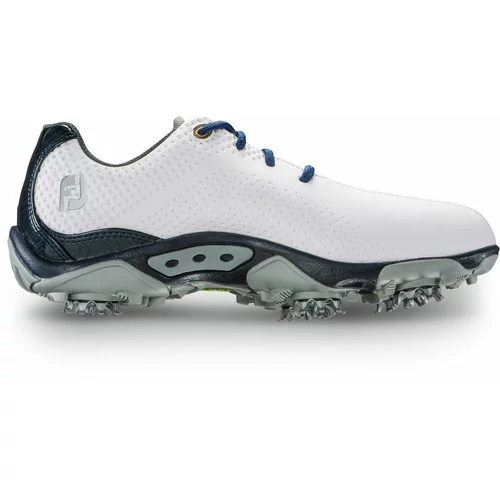 Footjoy Junior Golf Shoes White/Navy US 2