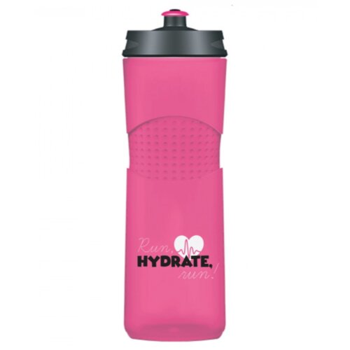 Proteini.si Bidon "Run, Hydrate, Run", 650ml, Roze Cijene
