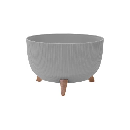 Siena Garden OSLO STRIPE LA966-27 posuda za biljke polipropilen siva Cijene