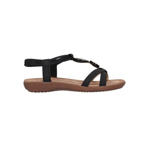Amarpies Sandali &amp;amp; Odprti čevlji ABZ 17064 Mujer Negro Črna Slike