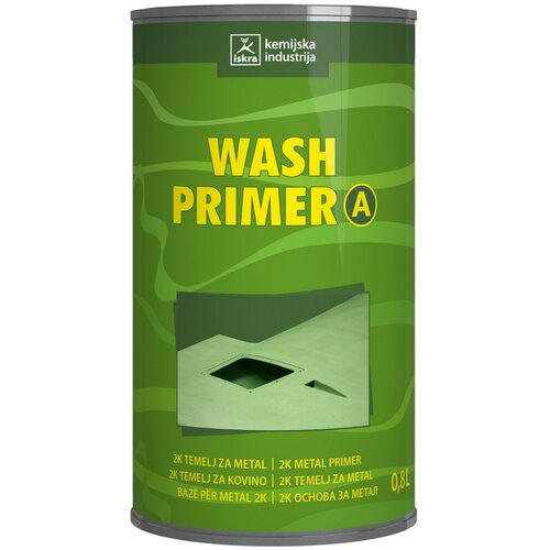 Iskra Temeljna boja za metal WASH PRIMER 2K KOMP.A 800 ML Slike