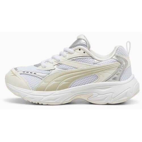 Puma Nizke superge Morphic Metallic Weiss Damen Bela Cene