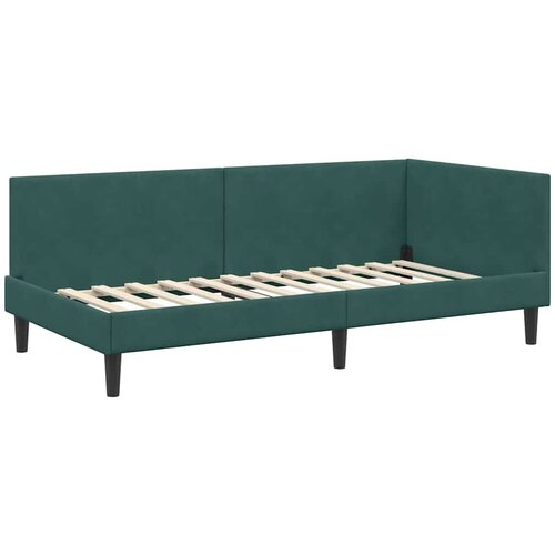  Kutni okvir kreveta Tamnozelena 80 cm x 200 cm Bar&amp;scaron;un Slike