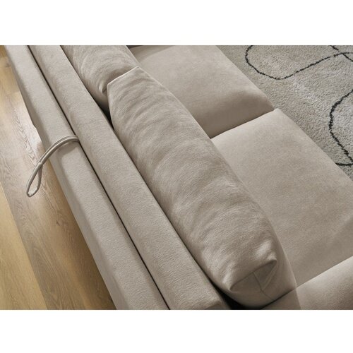 Bobochic Paris Smeđe-siva sofa za spavanje/sklopiva 200 cm Cocoone &amp;ndash; Slike