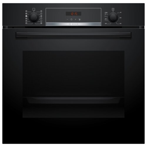 Bosch pećnica Serie 4| CRNA,A, 71L,8 programa, Piroliza, Dodavanje pare Cijene