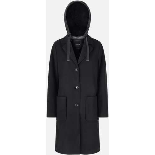 Geox Black Women&amp;#039;s Coat Doralea - Women&amp;#039;s Slike