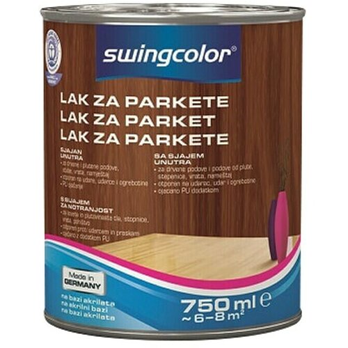 SWINGCOLOR Lak za parket (Bezbojno, 750 ml) Cijene
