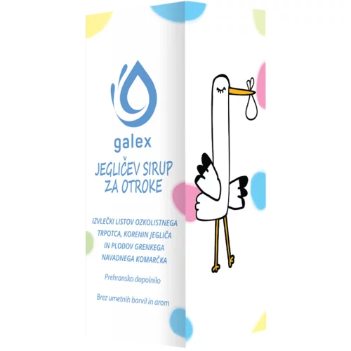  Galex, jegličev sirup za otroke