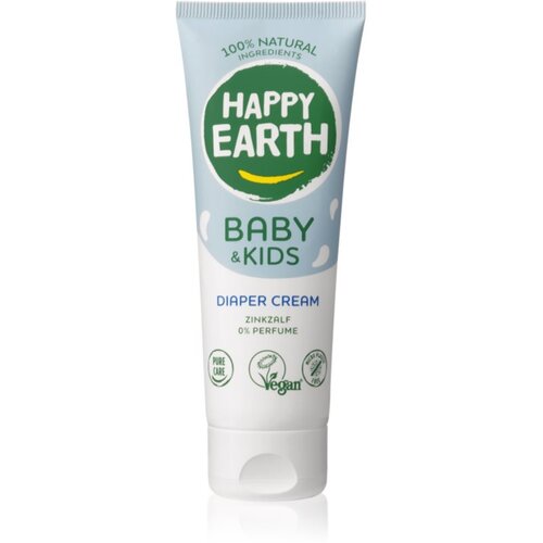 Happy Earth Baby & Kids 100% Natural Diaper Cream cinkova mast bez parfema 75 ml Cene