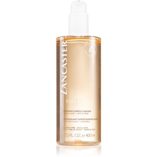 Lancaster Skin Essentials Refreshing Express Cleanser čistilna voda za obraz za obraz in oči 400 ml Slike