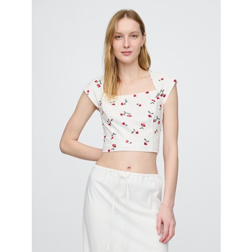 GAP Linen crop top - Women's Cene