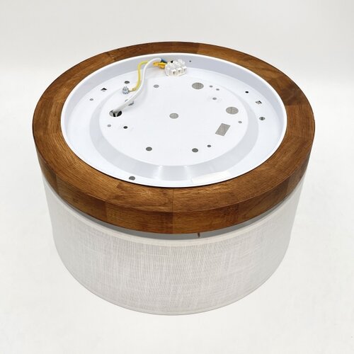  Brilagi - LED plafonsko svetlo BELLADONNA 1xE27/15W/230V prečnik 30 cm bela/hrast-tre&amp;scaron;nja Slike