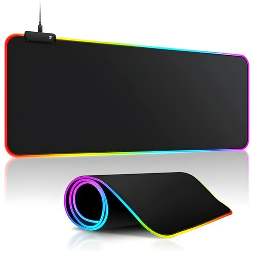  Osvijetljena gaming podloga za mi&scaron; - Crna XL KP30682 Cijene