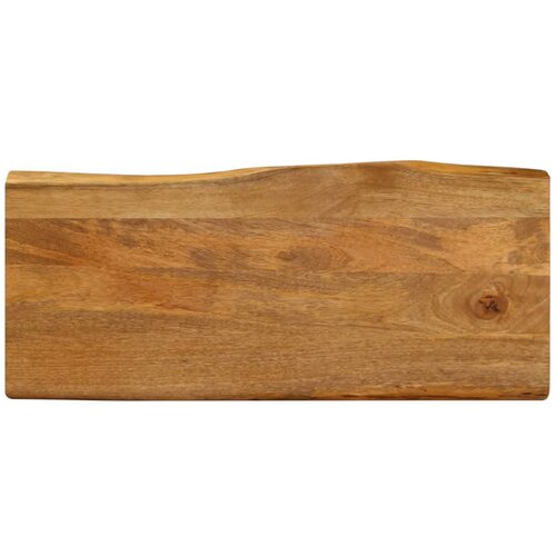 vidaXL Mizna plošča 90x40x3,8 cm naraven rob trden mangov les Cene
