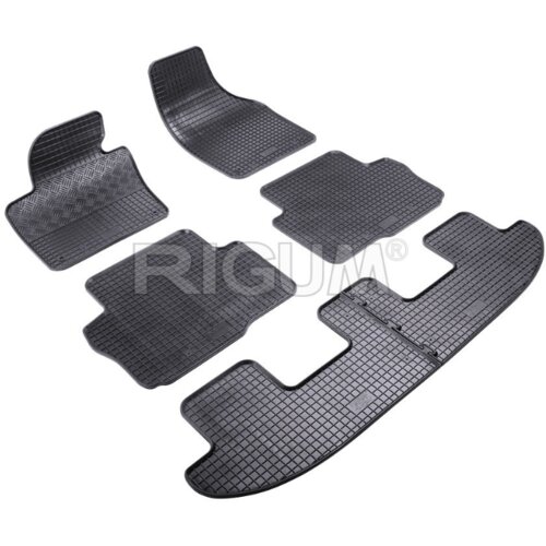 Rigum Tipske gumene patosnice za Volkswagen Sharan 5M 2010, Crne Slike
