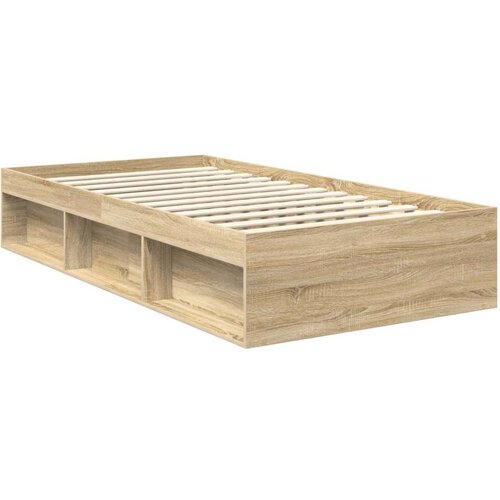  Okvir za krevet Sonoma 100 x 200 cm Čvrsto borovo drvo Slike