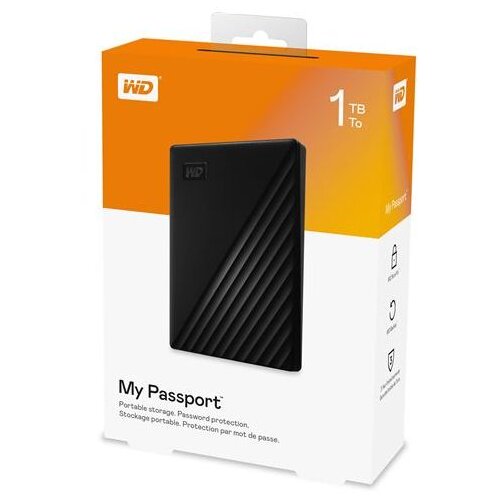 HDD Eksterni WD My Passport Black 1TB 2,5" WDBYVG0010BBK-WESN Cijene