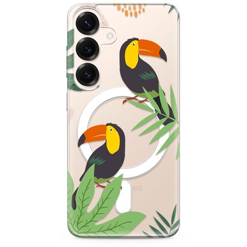  maska silikonska print magsafe za samsung S931B galaxy S25 5G/ jungle Slike