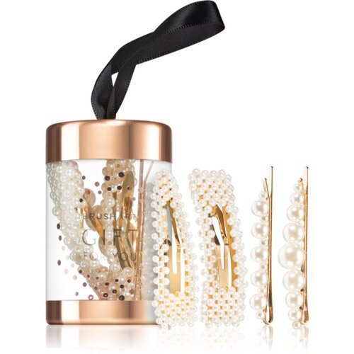 BrushArt Gift for You Pearl hair clip set sponke za lase Cene
