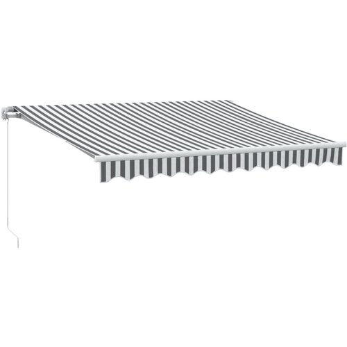 Maison Chic Ročno zložljiva tenda - Senčniki antracit in bela 300x250 cm, (22041346) Cene