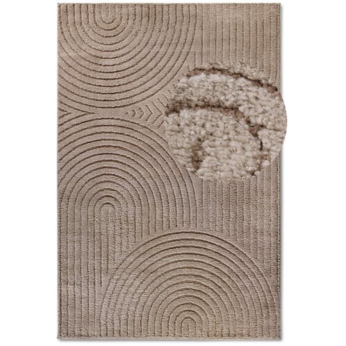 Elle Decoration Svjetlo smeđi tepih 120x170 cm Panglao New York Taupe – Cijene