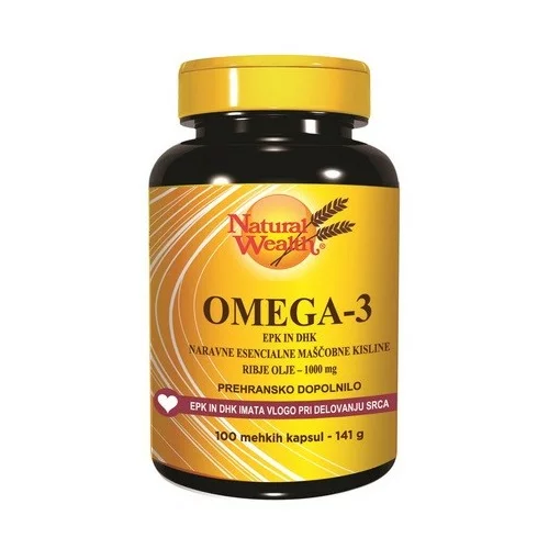Natural Wealth Omega 3, kapsule
