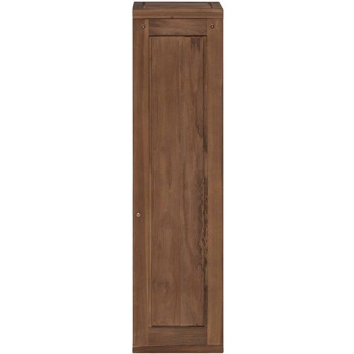  Ormar za kupaonicu Prirodna 25 x 25 x 100 cm Čvrsto teak drvo Slike